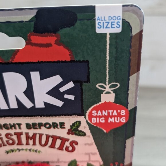 BARK Holiday Santa's Big Mug Dog Toy - Picture 4 of 4